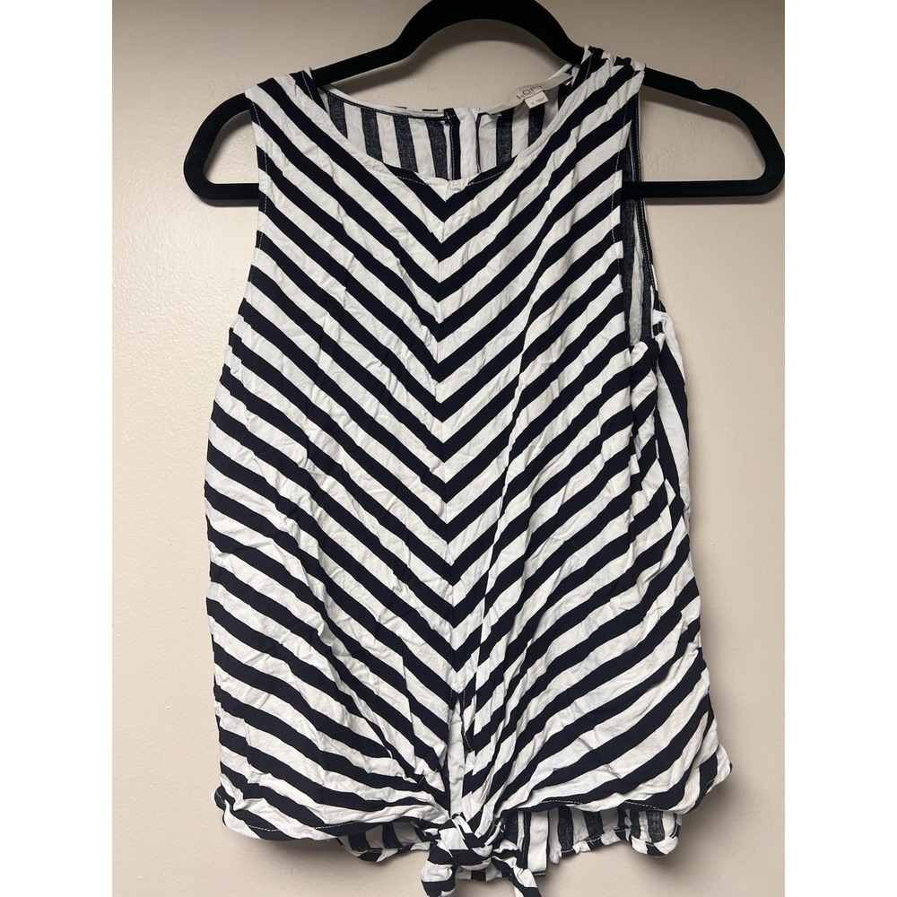 Loft Women's‎ Tank Striped Shirt Size S